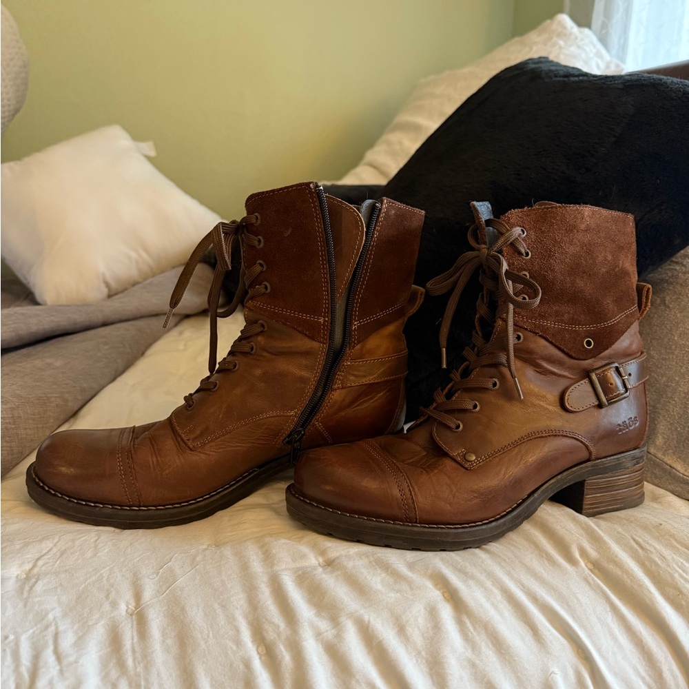 Taos Brown leather/Suede Boots